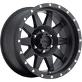 Method MR301 The Standard 17x8.5 +25mm Offset 8x6.5 130.81mm CB Matte Black Wheel