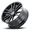 KRAZE LUSSO KR190 GLOSS BLACK 20X8.5 5-112 38MM 66.56MM