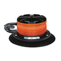 LED BEACON: PROFILE 1236VDC VACUUM MAGNET MOUNT AMBER