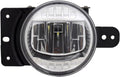 CAPA JP WRANGLER JL 2125/4XE PLUGIN 2124 FOGLAMP ASSY LED BLACK BUMPER LH