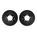 R1 Concepts Brake Rotor- D/S - Black Fits Dodge Stealth
