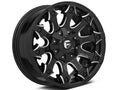 Wheel Pros BATTLE AXE 17X9 5X4.5 5.0 78.1 NBL -12 D57817902645