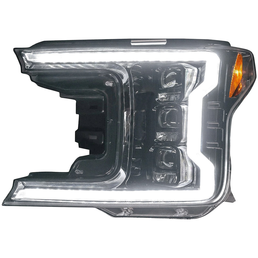 Recon Truck Accessories chrome headlights