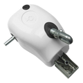 MANUAL CRANK STYLE AWNING DRIVE HEAD ASSEMBLY WHITE