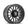 ICON Alpha 17x8.5 6x5.5 0mm Offset 4.75in BS 106.1mm Bore Titanium Wheel