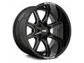 MO970 20x9 8x180.00 GLOSS BLACK W/ MILLED SPOKE & MOTO METAL ON LIP (18 mm)