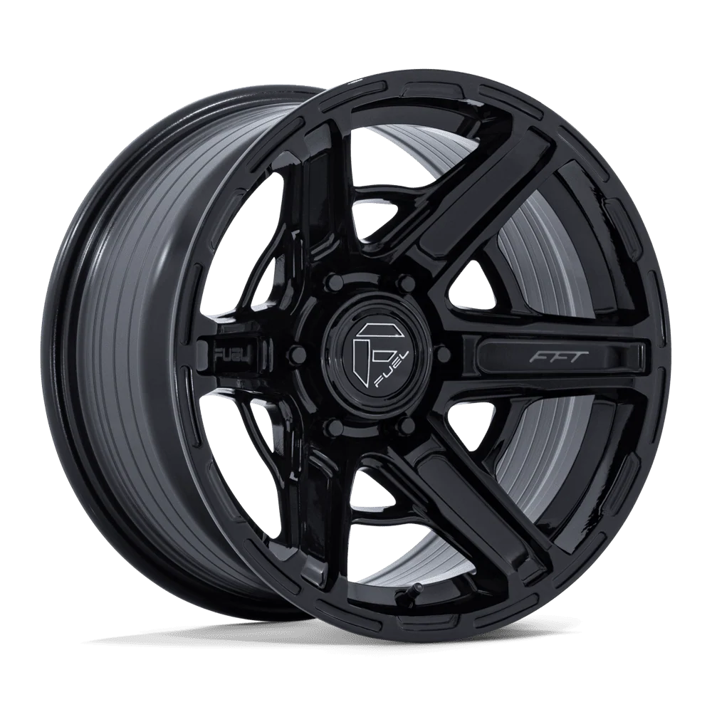FUEL WHEELS GAMBIT 17X9 6X135 87 -12 G-BLK FLOW FORMED ALUMINUM GLOSS BLACK FC892BX17906312N