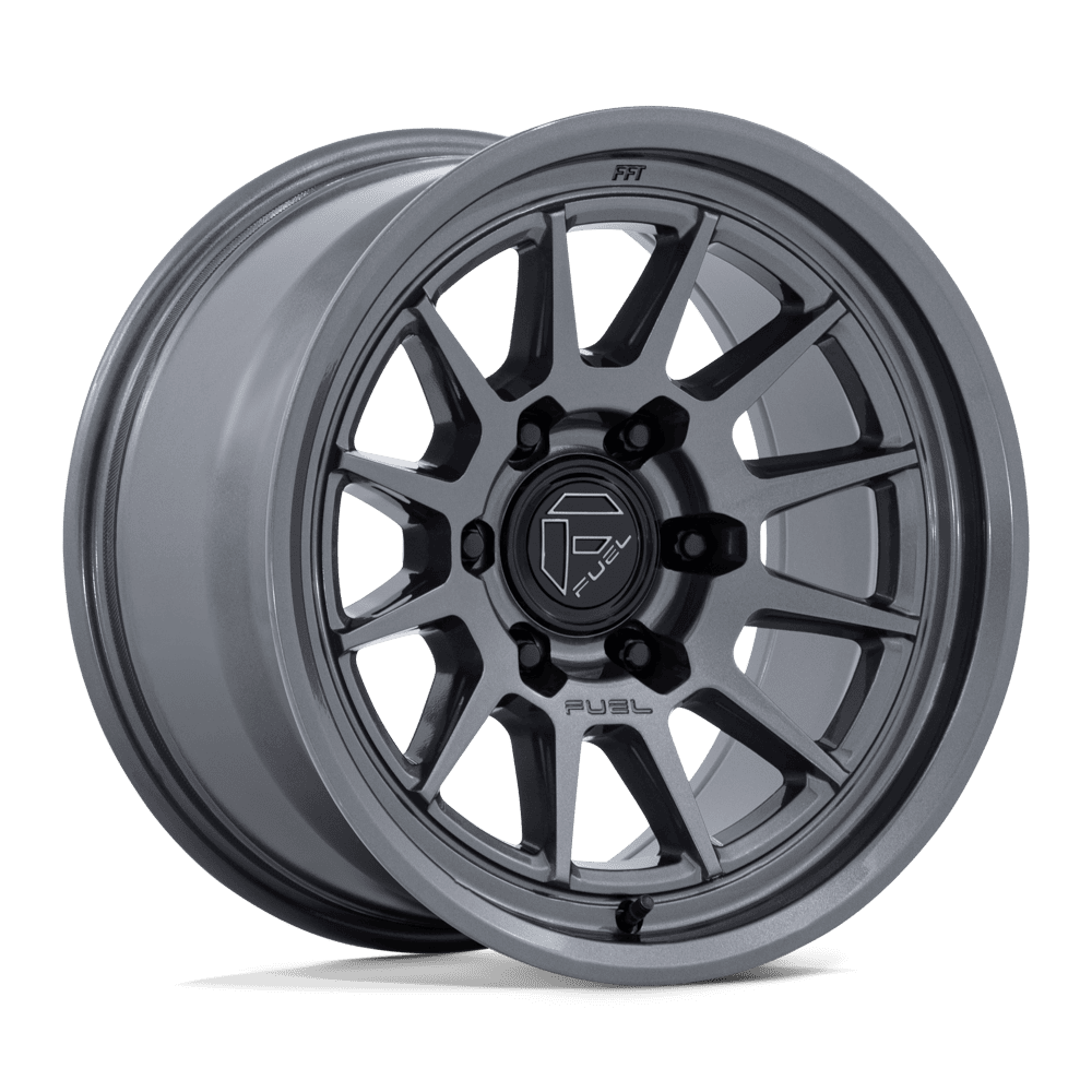 FUEL WHEELS SPUR 17X9 6X4.5 66 -12 G-GNMTL FLOW FORMED ALUMINUM GLOSS GUNMETAL FC902AX17906412N