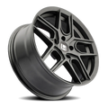 TOUREN TR79 3279 BRUSHED MATTE BLACK W DARK TINT 20X9 5-114.3 35MM 72.6MM
