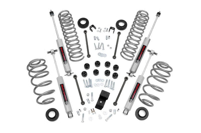 Rough Country 3.25 Inch Lift Kit 4 Cyl Jeep Wrangler TJ (03-06) Wrangler Unlimited (04-06) 643.2