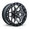 ZION 20X9 6X135 ET0 CB87.1 SATIN BLACK TINTED BRONZE
