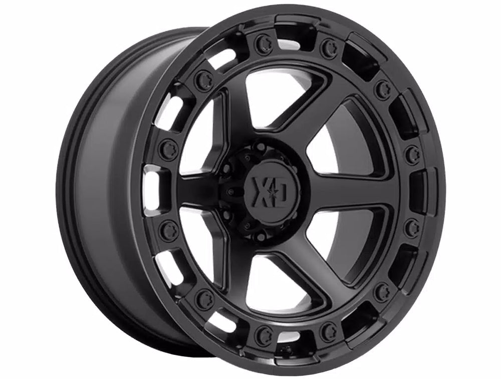 RAID 17X9 5X5.0 00MM SATIN BLACK