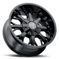 VULCAN 801 20X9.0 GLOSS BLACK 8X165.1/8X170 0MM OS 125.2 CB