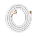 16FT 1/4 X 1/2 LINESET FOR DIY 18K INDOOR R454B WHITE