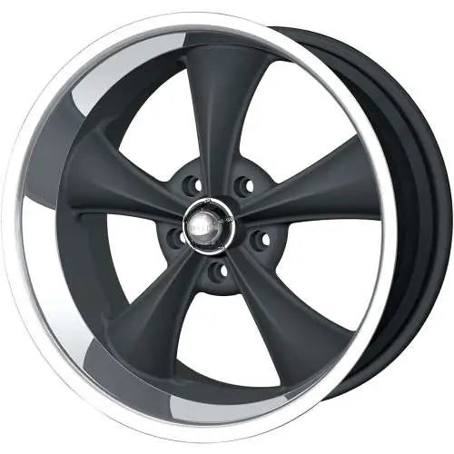 ~(47 lbs. 22X22X11)~ 695 (695) MATTE BLACK/MACHINED LIP 20X10 5-120.65 0MM 83.82MM
