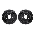 R1 Concepts Brake Rotor- D/S - Black Fits Ford Ranger