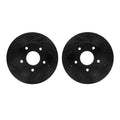 R1 Concepts Brake Rotor- D/S - Black Fits Chevrolet Blazer