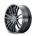 KRAZE SPECTRA 183 GLOSS BLACK 20X8.5 5-110 5-127 38MM 72.62MM