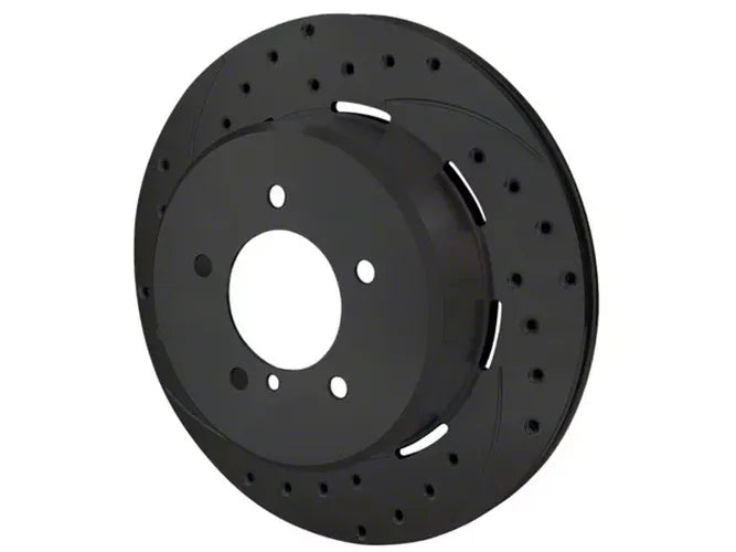 Wilwood Rotor-2.31in Offset-SRP-BLK-Drill-LH 12.19 x .810 - 5x4.75in BC