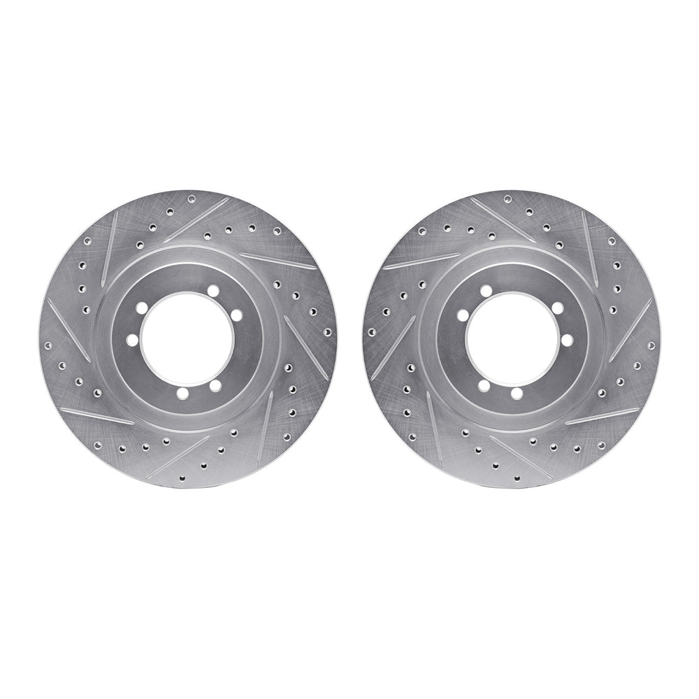 R1 Concepts Brake Rotor- D/S - Silver Fits AM General