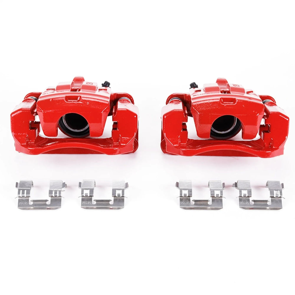 Power Stop 13-16 Scion FR-S Rear Red Calipers w/Brackets - Pair