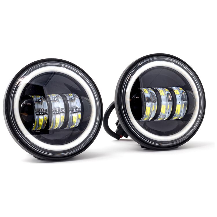 Letric Lighting 4.5in Passing Lamps Chr/Chr