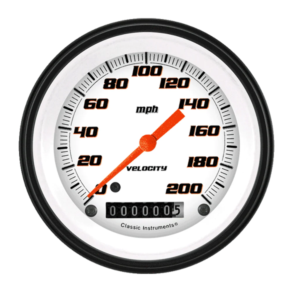 VELOCITY WHITE 3IN SPEEDO 200 MPH