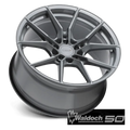 TSW TWNPT 18X8 5X4.25 BTL GRAY 40MM - 1880NPT405108G72