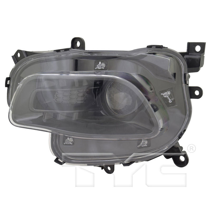 CAPA 1415 JP CHRKE HALGN BLACK TRIM HEADLAMP ASSY LH