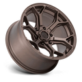 FUEL WHEELS SPLICER 17X8.5 6X4.5 66 25 B-BRNZ FLOW FORMED ALUMINUM BURNT BRONZE FC903ZX17856425