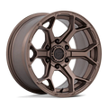 FUEL WHEELS SPLICER 17X8.5 6X4.5 66 25 B-BRNZ FLOW FORMED ALUMINUM BURNT BRONZE FC903ZX17856425