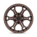 FUEL WHEELS SPLICER 17X8.5 6X4.5 66 25 B-BRNZ FLOW FORMED ALUMINUM BURNT BRONZE FC903ZX17856425