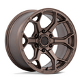 FUEL WHEELS SPLICER 17X8.5 6X4.5 66 25 B-BRNZ FLOW FORMED ALUMINUM BURNT BRONZE FC903ZX17856425
