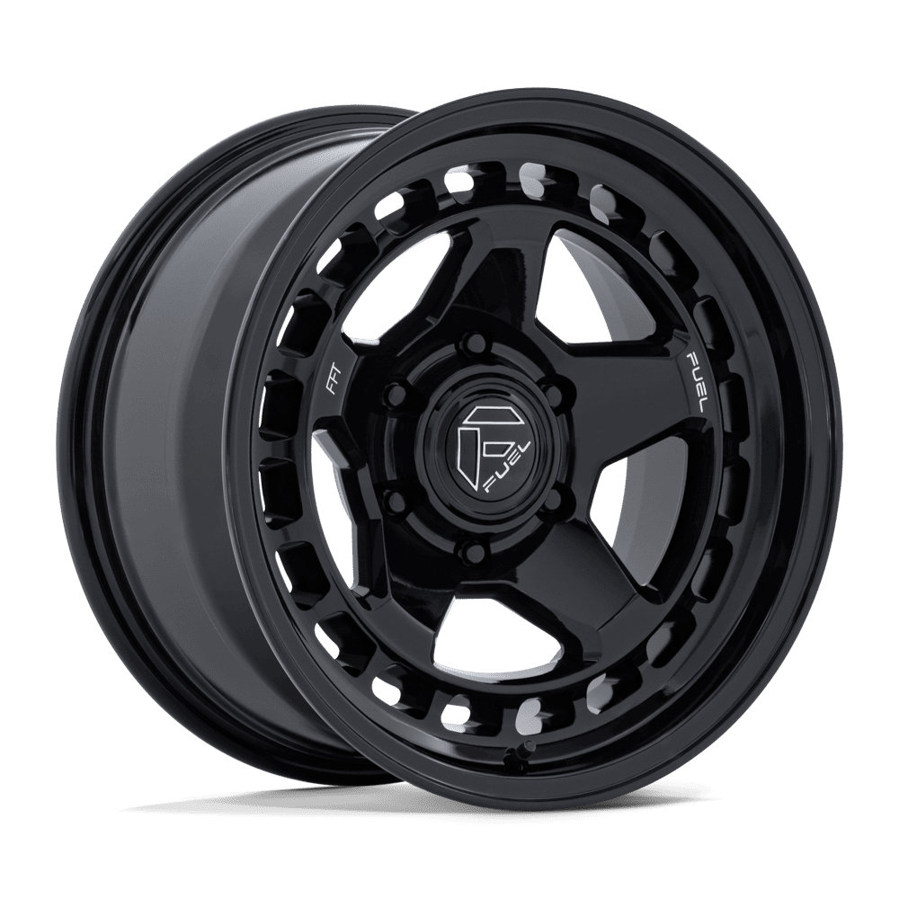 FUEL WHEELS CORE 17X8.5 6X5.5 106 25 G-BLK FLOW FORMED ALUMINUM GLOSS BLACK FC894BX17856825