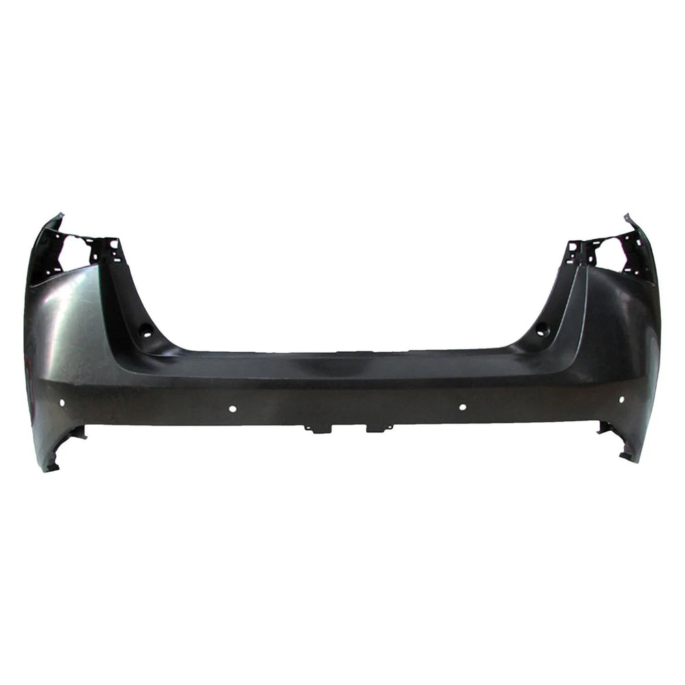 CAPA RR BUMPER COVER W/PARK SENSORS; PRIME TOYOTA PRIUS 19C