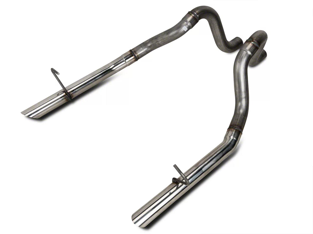 Pre-Bent Tailpipes Fits 1986-1993 Ford Mustang Lx 5.0L & 1986 Mustang Gt 5.0L Flowmaster