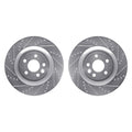 R1 Concepts Brake Rotor- D/S - Silver Fits Jaguar F-Pace