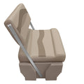 WISE BM1152 PREMIER SERIES PONTOON FLIP FLOP SEAT CUSHION SET MOCHA JAVA / MUSHROOM / CAF