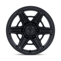 FUEL WHEELS GAMBIT 17X9 6X135 87 -12 M-BLK FLOW FORMED ALUMINUM MATTE BLACK FC892MX17906312N