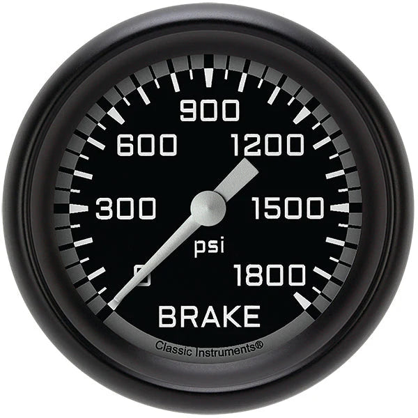 AU CR YEL 2 5/8IN BRK PRSR GAUGE FS