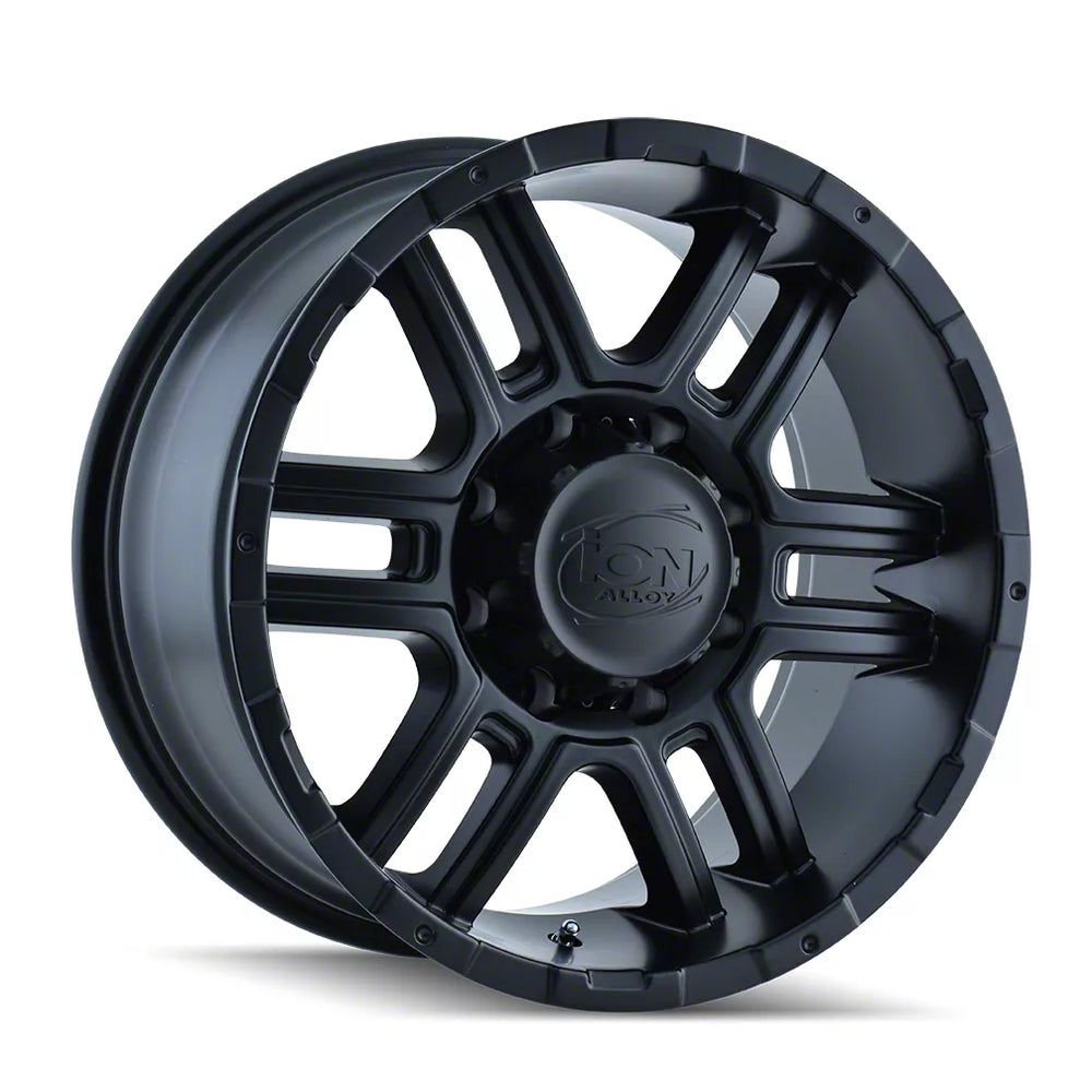 Cast Aluminum Wheels 179 MB 20x9 Matte Black 6 On 135 Bolt Pattern 30 Offset ION Wheels