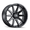 Cast Aluminum Wheels 143 MB 20x9 Matte Black 6 On 139.7 Bolt Pattern 18 Offset ION Wheels