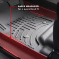 WeatherTech Black Front Rear Rear FloorLiner HP Fits -20-22 Tiguan 4415631IM-449893-4IM