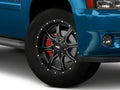 MO970 20x10 6x135.00/6x139.70 SATIN BLACK MILLED (18 mm)