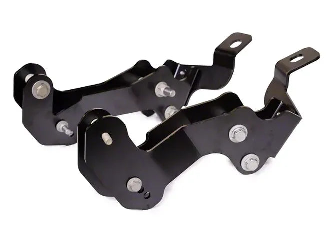 Street Smarts 2018-2026 Jeep Wrangler JL Gladiator JT RoMR Geometry Correction Brackets Black 79012001