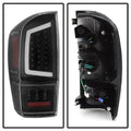16-18 TACOMA LTBAR TAILLIGHT BLACK