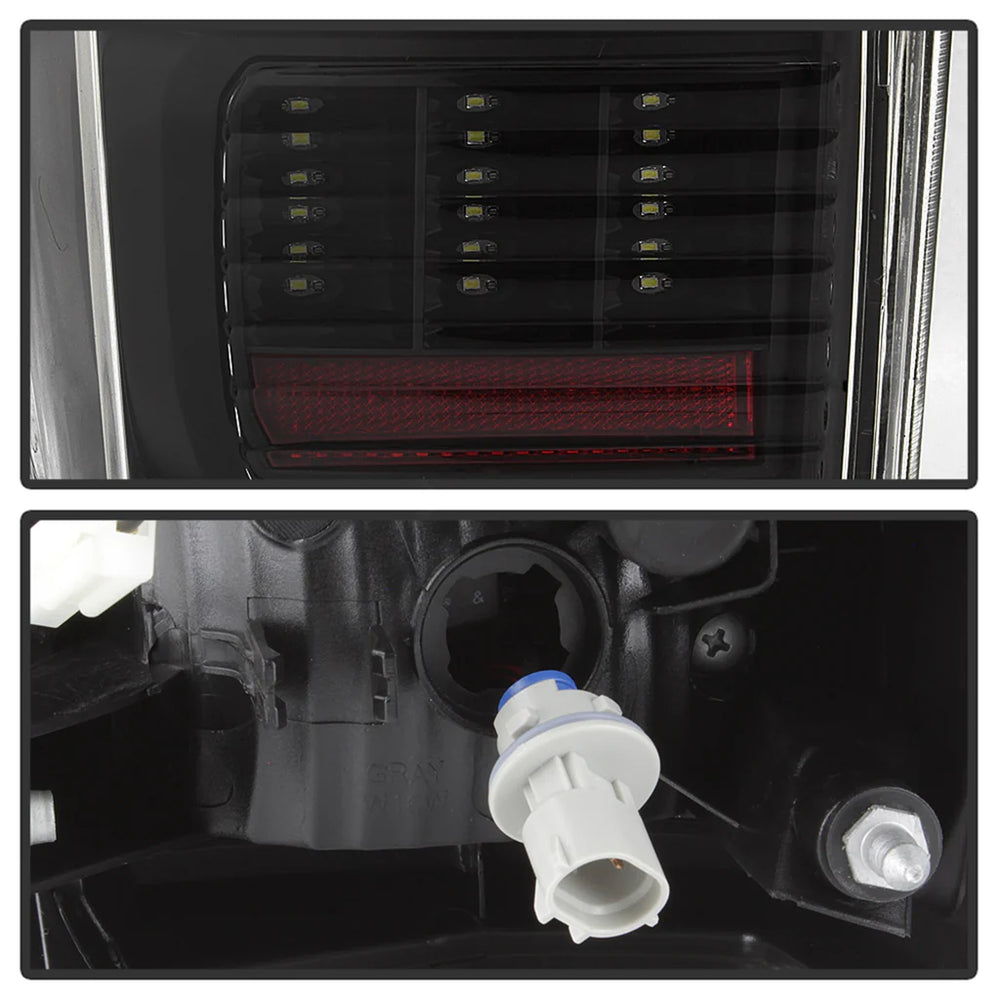 16-18 TACOMA LTBAR TAILLIGHT BLACK