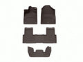 WeatherTech Cocoa Front Rear Rear FloorLiner HP Fits -23-25 Pilot 471796-1-2-4716693IM