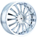 ~(34 lbs. 20X20X10)~ MAZZI 351 CHROME 18X7.5 5-100/5-114.3 40MM 72.62MM