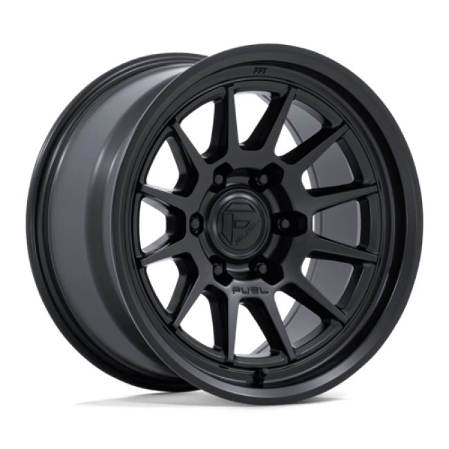 FUEL WHEELS SPUR 17X9 6X4.5 66 -12 M-BLK FLOW FORMED ALUMINUM MATTE BLACK FC902MX17906412N